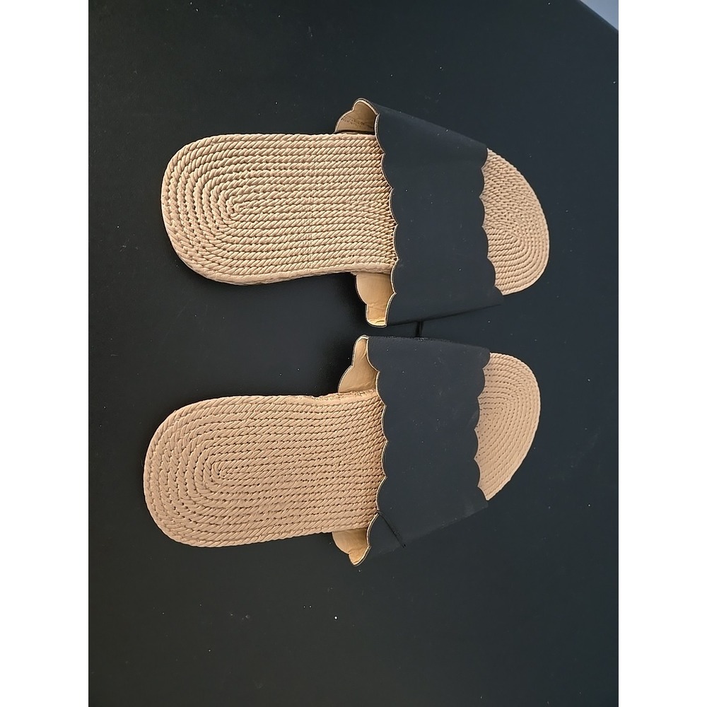 New Sole Mates Black Sandals‎ Size 7 / 8